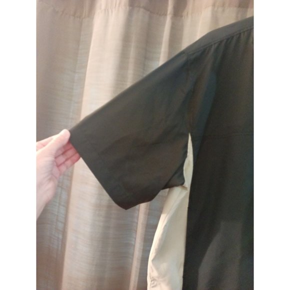 Nwt Men's Monterey Club Colorblock Pullover 3/4 Sleeve Windbreaker Jacket Sz. XL - Picture 5 of 11